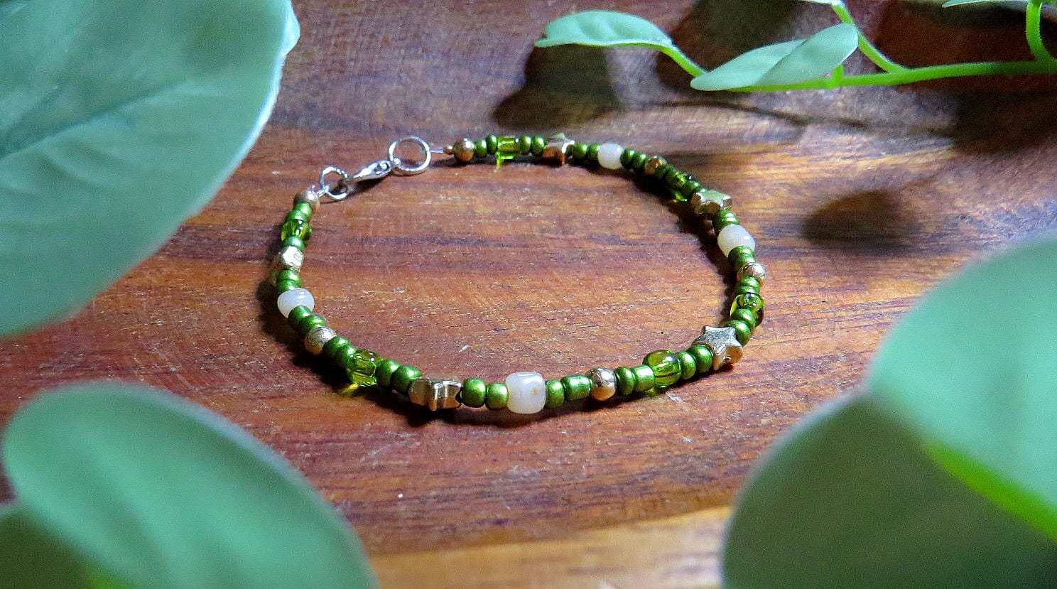 Bracelet forest green